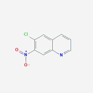 molecular formula C9H5ClN2O2 B1401395 6-Chloro-7-nitroquinoline CAS No. 226073-82-1