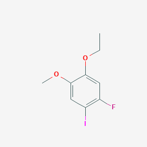 1-Ethoxy-5-fluoro-4-iodo-2-methoxybenzene