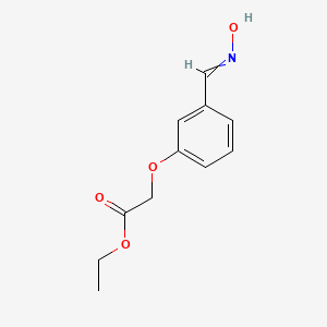 Ethyl 2-[3-(hydroxyiminomethyl)phenoxy]acetate