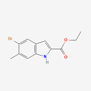 Ethyl 5-bromo-6-methyl-1H-indole-2-carboxylate