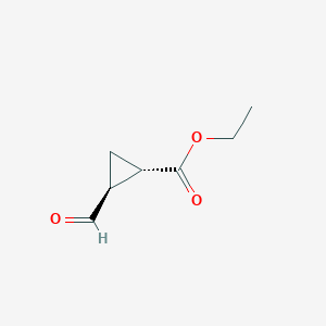 ethyl (1S,2S)-2-formylcyclopropane-1-carboxylate