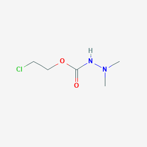 2-Chloroethyl 2,2-dimethylhydrazine-1-carboxylate