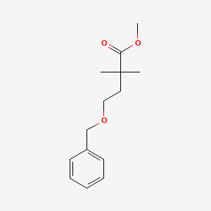 Methyl 4-(benzyloxy)-2,2-dimethylbutanoate