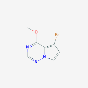 5-Bromo-4-methoxypyrrolo[2,1-f][1,2,4]triazine