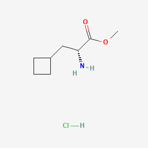 (R)-Methyl 2-amino-3-cyclobutylpropanoate HCl