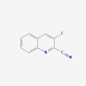 3-Fluoroquinoline-2-carbonitrile