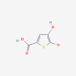 5-Bromo-4-hydroxythiophene-2-carboxylic acid