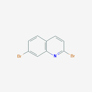 molecular formula C9H5Br2N B1401422 2,7-二溴喹啉 CAS No. 1334405-59-2