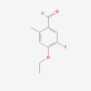 4-Ethoxy-5-fluoro-2-methylbenzaldehyde