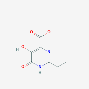 Methyl 2-ethyl-5-hydroxy-6-oxo-1,6-dihydropyrimidine-4-carboxylate