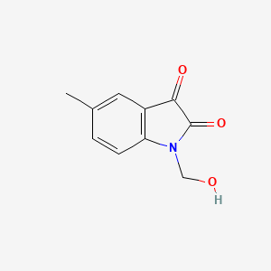 1-(hydroxymethyl)-5-methyl-1H-indole-2,3-dione