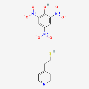 2-Pyridin-4-ylethanethiol;2,4,6-trinitrophenol