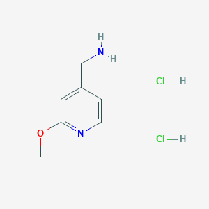 molecular formula C7H12Cl2N2O B1401430 (2-甲氧基吡啶-4-基)甲胺二盐酸盐 CAS No. 1029689-75-5