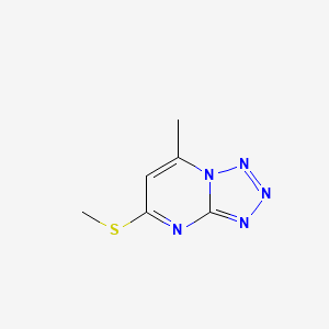 7-Methyl-5-methylsulfanyltetrazolo[1,5-a]pyrimidine