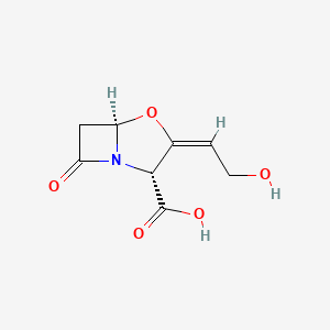 molecular formula C8H9NO5 B14014360 Isoclavulanic acid CAS No. 62319-53-3