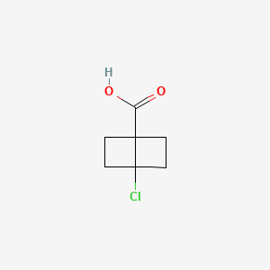 4-Chlorobicyclo[2.2.0]hexane-1-carboxylic acid