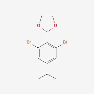 2-(2,6-Dibromo-4-isopropylphenyl)-1,3-dioxolane