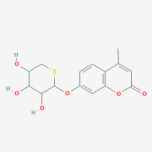 4-Methyl-2-oxo-2H-1-benzopyran-7-yl 5-thiopentopyranoside