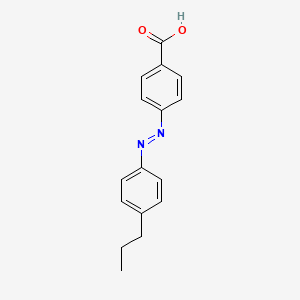 4-[(e)-(4-Propylphenyl)diazenyl]benzoic acid