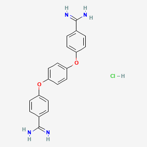 4-[4-(4-Carbamimidoylphenoxy)phenoxy]benzenecarboximidamide