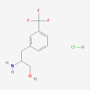 2-Amino-3-(3-(trifluoromethyl)phenyl)propan-1-ol hydrochloride