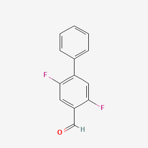 2,5-Difluoro-[1,1'-biphenyl]-4-carbaldehyde