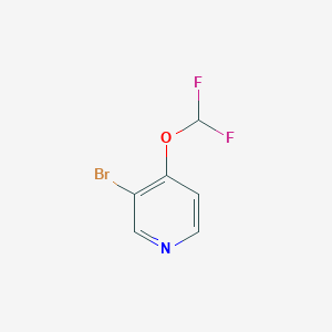 B1401451 3-Bromo-4-(difluoromethoxy)pyridine CAS No. 1214377-46-4
