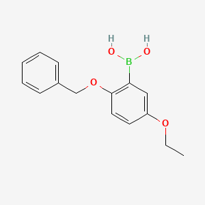 2-Benzyloxy-5-ethoxyphenylboronic acid