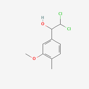 2,2-Dichloro-1-(3-methoxy-4-methylphenyl)ethanol