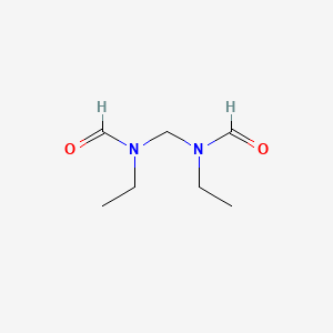 molecular formula C7H14N2O2 B14014577 n,n'-Methanediylbis(n-ethylformamide) CAS No. 5441-41-8