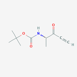 (S)-tert-Butyl (3-oxopent-4-yn-2-yl)carbamate