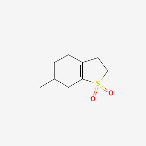 6-Methyl-2,3,4,5,6,7-hexahydro-1-benzothiophene 1,1-dioxide