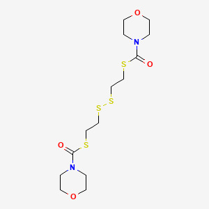 S,S'-[Disulfanediyldi(ethane-2,1-diyl)] dimorpholine-4-carbothioate