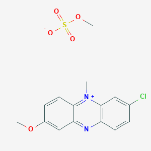 7-Chloro-2-methoxy-5-methylphenazin-5-ium methyl sulfate