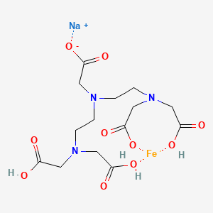 molecular formula C14H22FeN3NaO10 B1401466 氢铁钠 DTPA CAS No. 12389-75-2