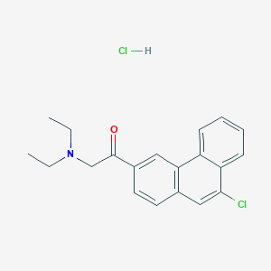 1-(9-Chlorophenanthren-3-yl)-2-diethylamino-ethanone