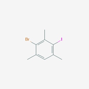 2-Bromo-4-iodo-1,3,5-trimethylbenzene