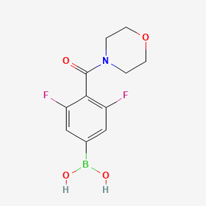 (3,5-Difluoro-4-(morpholine-4-carbonyl)phenyl)boronic acid