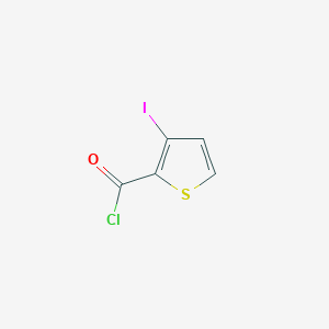 molecular formula C5H2ClIOS B14014773 3-iodothiophene-2-carbonyl Chloride CAS No. 75427-00-8