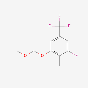 1-Fluoro-3-(methoxymethoxy)-2-methyl-5-(trifluoromethyl)benzene