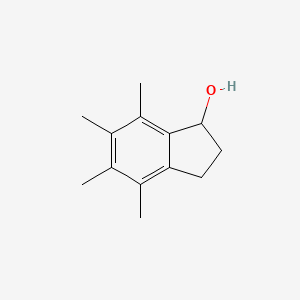 4,5,6,7-tetramethyl-2,3-dihydro-1H-inden-1-ol