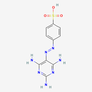 (2,4,6-Triamino-5-pyrimidinylazo)benzene-4-sulfonic acid