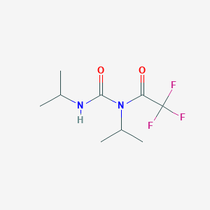 2,2,2-trifluoro-N-propan-2-yl-N-(propan-2-ylcarbamoyl)acetamide