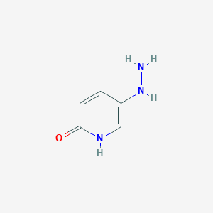 molecular formula C5H7N3O B14014889 5-Hydrazineylpyridin-2(1H)-one 