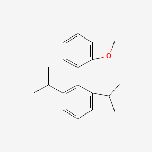 molecular formula C19H24O B14014901 2,6-Diisopropyl-2'-methoxy-1,1'-biphenyl 