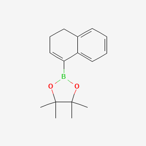 molecular formula C16H21BO2 B14014979 2-(3,4-Dihydronaphthalen-1-yl)-4,4,5,5-tetramethyl-1,3,2-dioxaborolane 