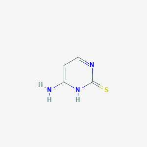 molecular formula C4H5N3S B014015 2-硫代胞嘧啶 CAS No. 333-49-3