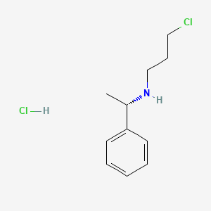 (S)-3-Chloro-N-(1-phenylethyl)propan-1-amine hydrochloride