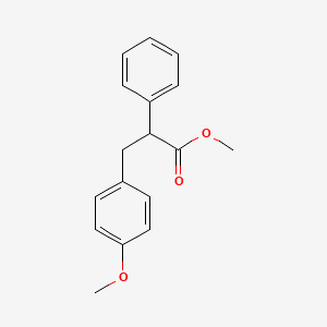 Methyl 3-(4-methoxyphenyl)-2-phenylpropanoate