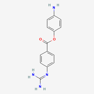 4-Aminophenyl 4-guanidinobenzoate